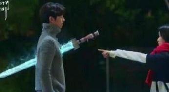 鬼怪拔剑搞笑图片